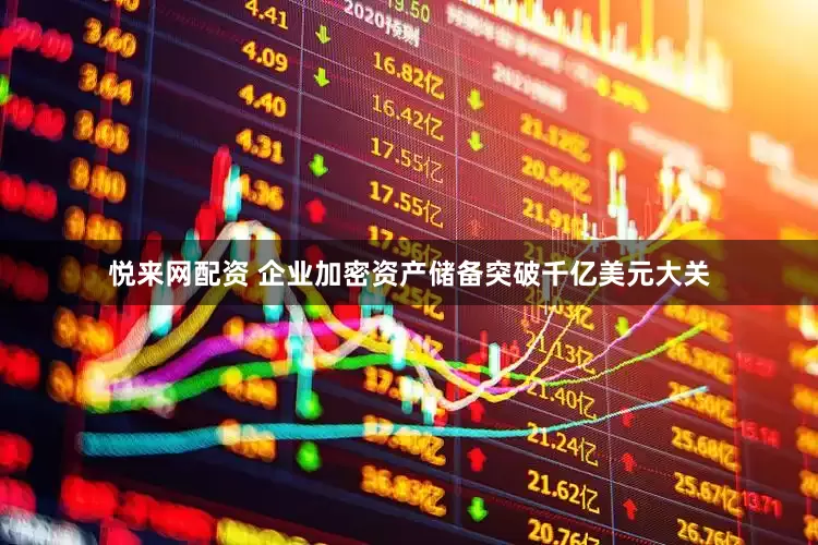 悦来网配资 企业加密资产储备突破千亿美元大关